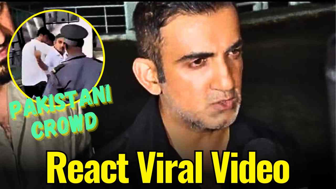 Gautam Gambhir Reacts on Viral Video Spreading on Social Media