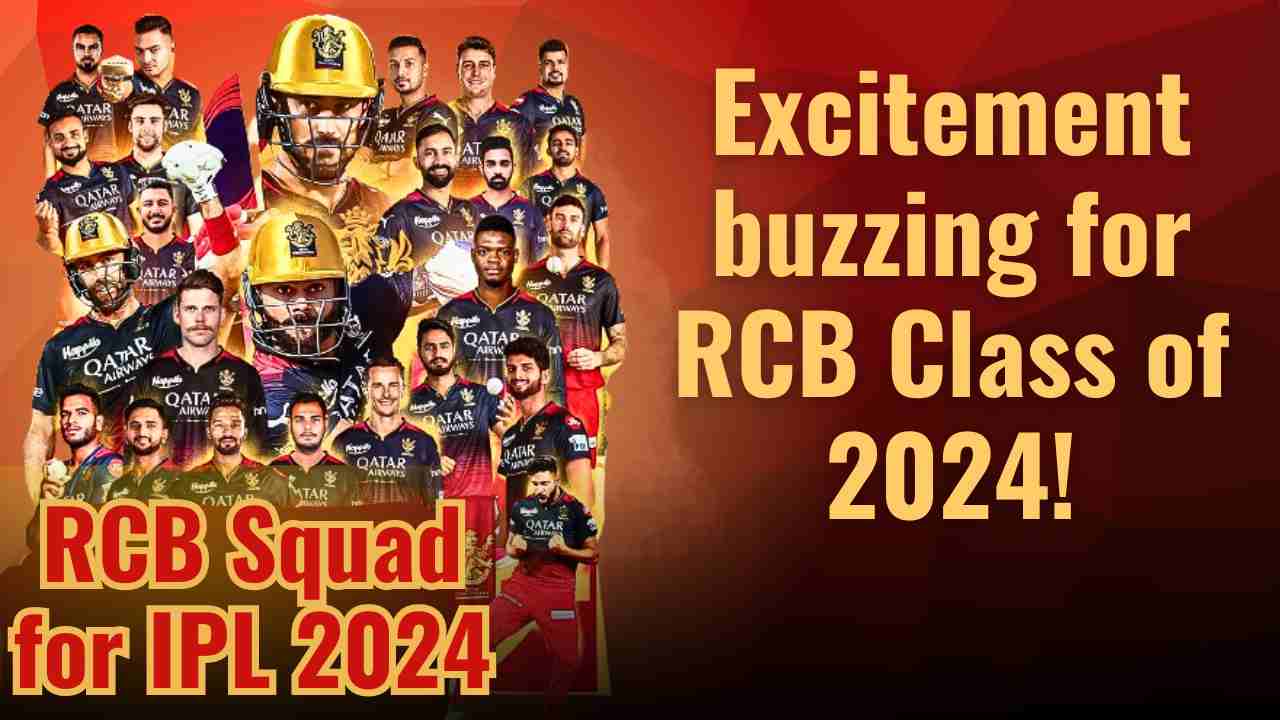 IPL 2024 RCB Team Players List