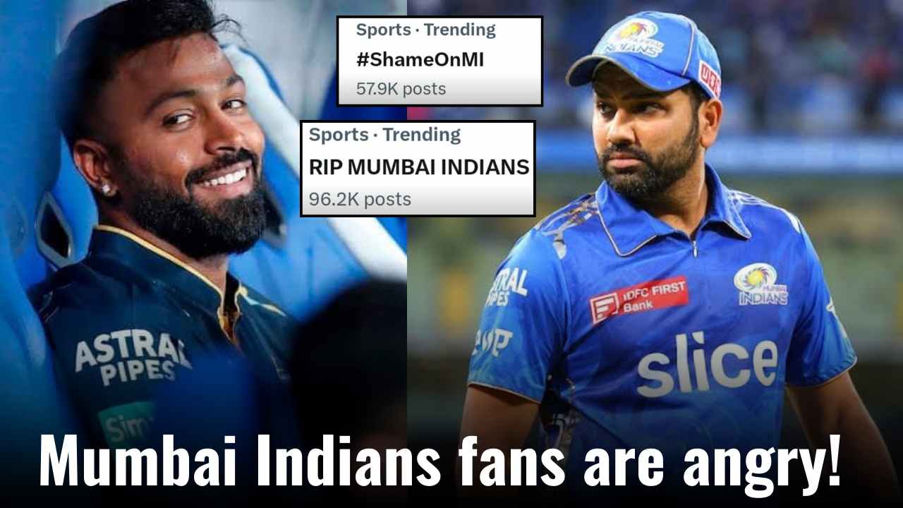 Captaincy Shake-Up: Rohit Out, Hardik In! Mumbai Indians fans are angry!