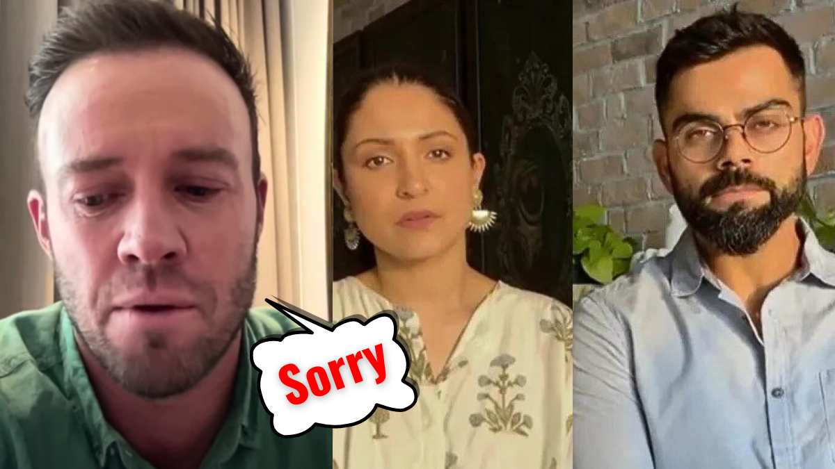 AB de Villiers Apologizes to Virat Kohli's Family