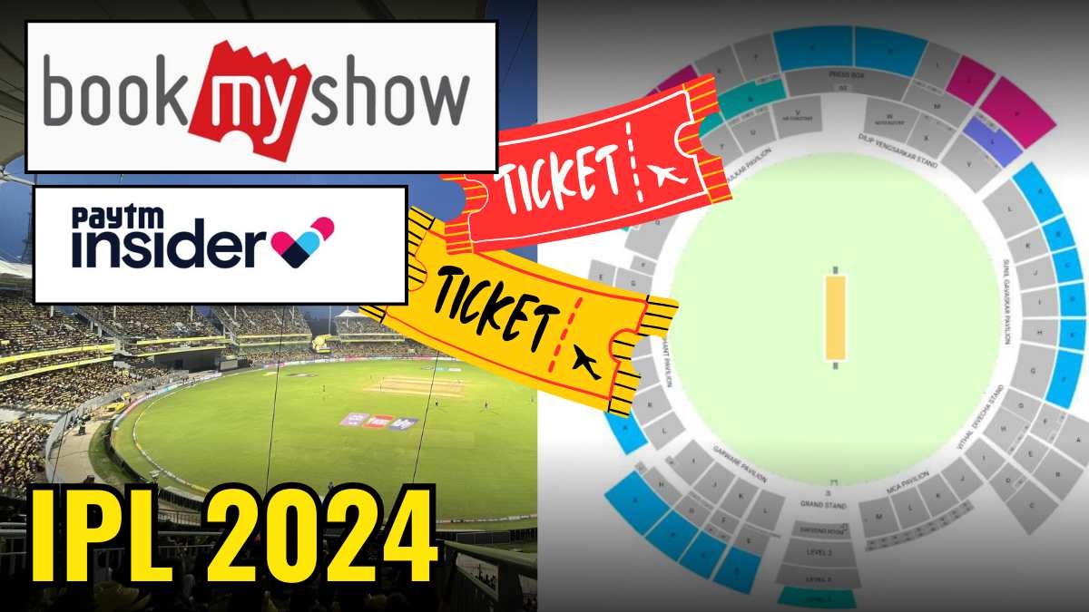 how to book IPL tickets 2024 online or on mobile