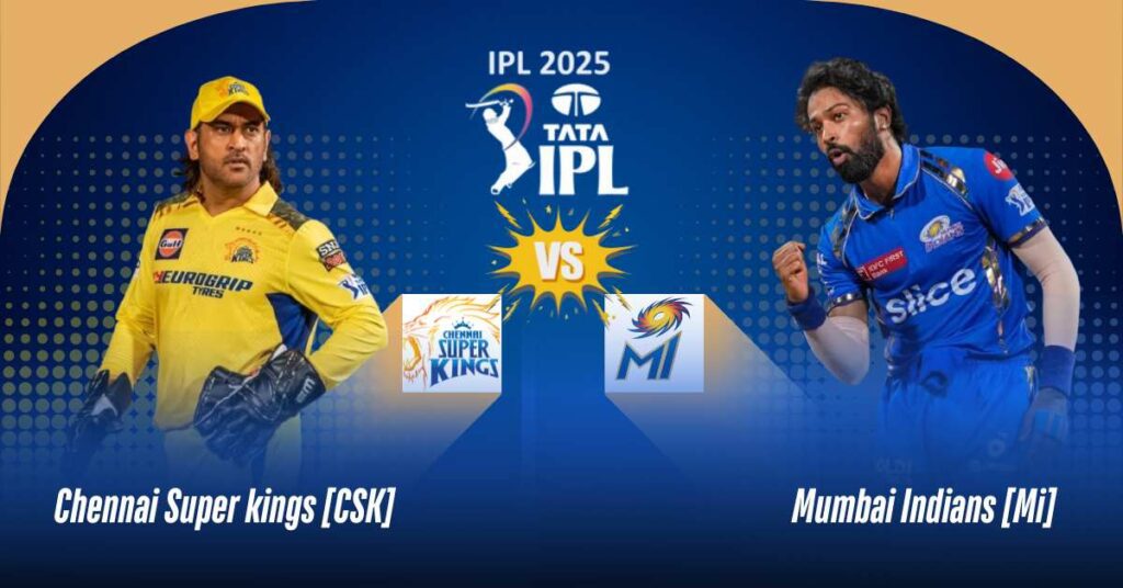 MI or CSK: Two Giants