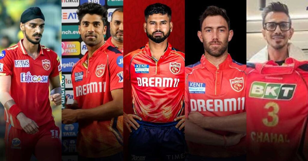 IPL 2025 Punjab Kings team